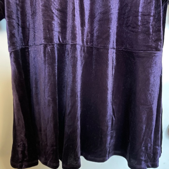 Michel Studio Lace Peplum Blouse - Size 2X - Picture 4 of 12